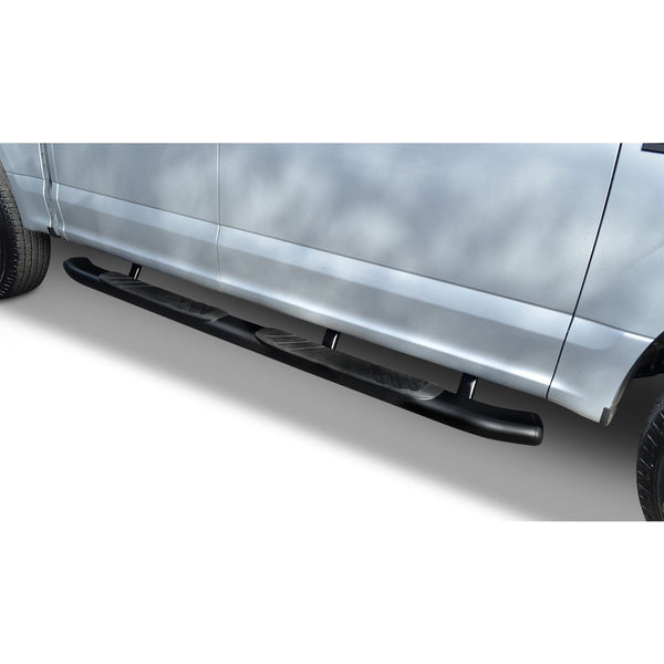 Go Rhino 685415587CB - 5" OE Xtreme Composite SideSteps With Mounting Bracket Kit - Black