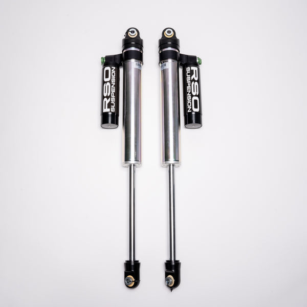 RSO Rear 2.5 Adjustable Piggyback Reservoir Shocks 2-3in Lift
