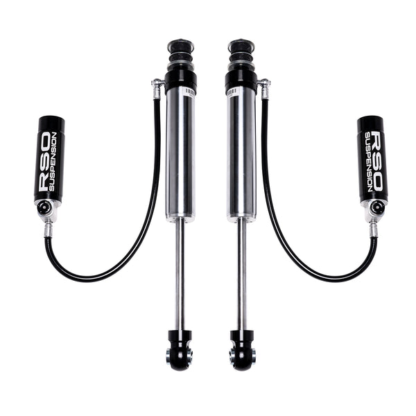 RSO Rear 2.5 Adjustable Remote Reservoir Shocks 0-3in Lift