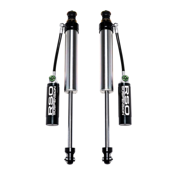 RSO Front 2.5 Adjustable Remote Reservoir Shocks 3-5in Lift for Wrangler JK/JKU