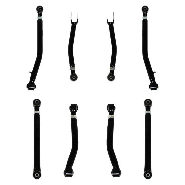 RSO Front and Rear Control Arms Complete Set 0-4.5in Lift for Wrangler JL/JLU