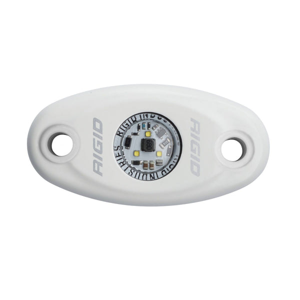 RIGID A-Series LED Light High Power Cool White White Housing Single
