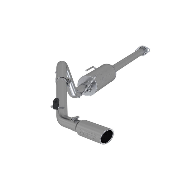 MBRP Exhaust 2 1/2in. Cat Back; Single Exit 2005-13 Toyota Tacoma 4.0L V6