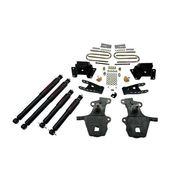 BELLTECH 921ND LOWERING KITS Front And Rear Complete Kit W/ Nitro Drop 2 Shocks 1999-2004 Ford Lightning 97-03 Ford Harley Series 2 in. F/3 in. R drop W/ Nitro Drop II Shocks