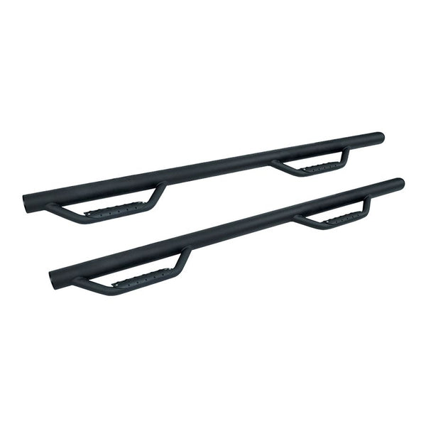 Dominator Classic D2 Side Steps with Mounting Brackets Kit - Textured Black