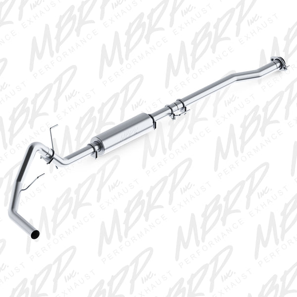 MBRP Exhaust 3in. Cat Back; Single Side; AL