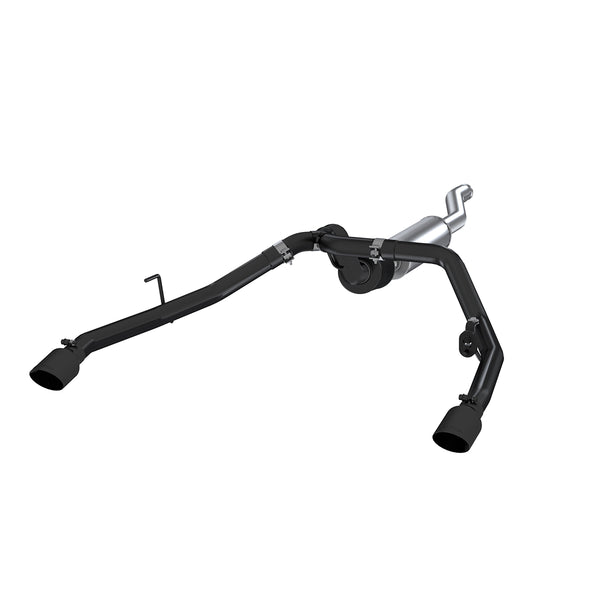 MBRP Exhaust 2.5" Cat Back Dual Rear Exit Black Coated