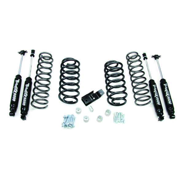 TJ: 2" Coil Spring Lift Kit & 9550 VSS Twin-Tube Shocks