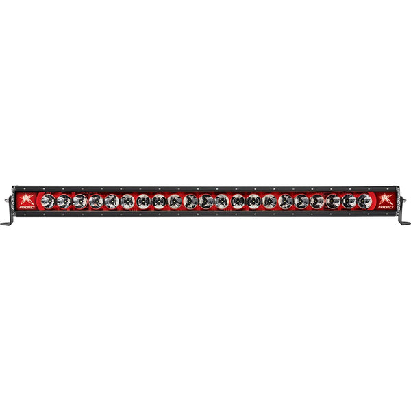 RIGID Radiance Plus LED Light Bar Broad-Spot Optic 40 Inch With Red Backlight