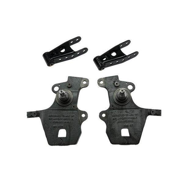 BELLTECH 922 LOWERING KITS Front And Rear Complete Kit W/O Shocks 1997-2003 Ford Harley Series 2 in. F/2 in. R drop W/O Shocks