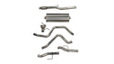 Corsa 2019-2025 Chevy Silverado 5.3L Crew Cab 3in Cat-Back Dual Rear Exit w/ Polished Tip