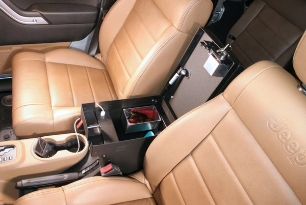 Tuffy 2011+ Jk Rear Security Console Blk- For