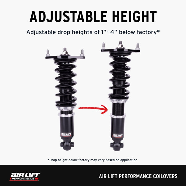 Air Lift Performance 05-14 Ford Mustang S197 Coilover Kit