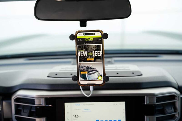 DV8 Offroad 22-23 Toyota Tundra + Sequoia Digital Device Dash Mount