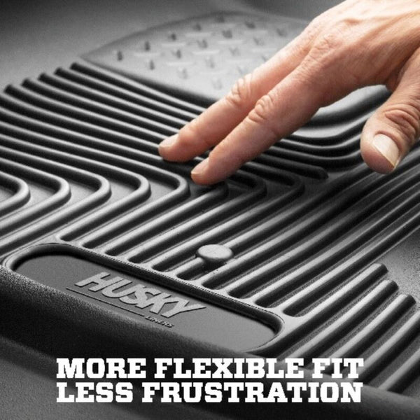 Husky Liners 11-12 Ford F250/350/450 Reg/Super/Crew Cab X-Act Contour Black Floor Liners (2nd Seat)
