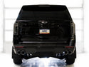 AWE Tuning 2021+ GMC Suburban/Yukon XL 5.3L 0FG Split Rear Exit Catback - Quad Chrome Silver Tips