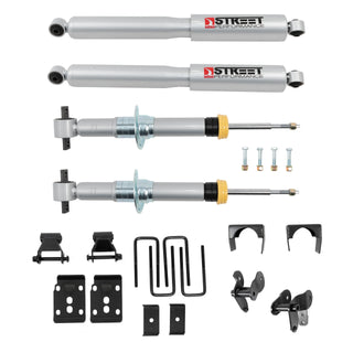 Belltech 1" To 3.5" Front 5.5" Rear Lowering Kit 2021-26 Ford F-150 4WD 1054SP