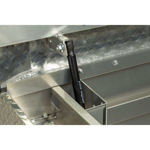WEATHER GUARD MODEL 117-0-03 SADDLE BOX, ALUMINUM, FULL EXTRA WIDE, 14.4 CU FT