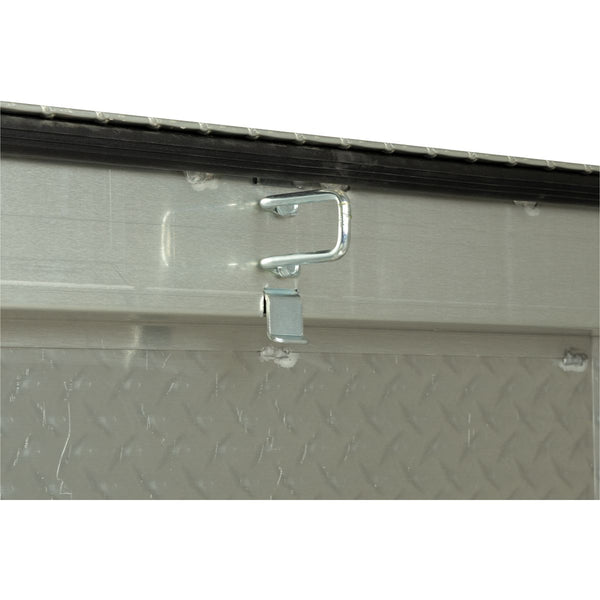 WEATHER GUARD MODEL 117-0-03 SADDLE BOX, ALUMINUM, FULL EXTRA WIDE, 14.4 CU FT