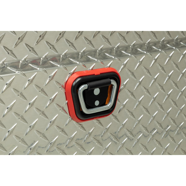 WEATHER GUARD MODEL 117-0-03 SADDLE BOX, ALUMINUM, FULL EXTRA WIDE, 14.4 CU FT