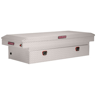 WEATHER GUARD MODEL 117-0-03 SADDLE BOX, ALUMINUM, FULL EXTRA WIDE, 14.4 CU FT