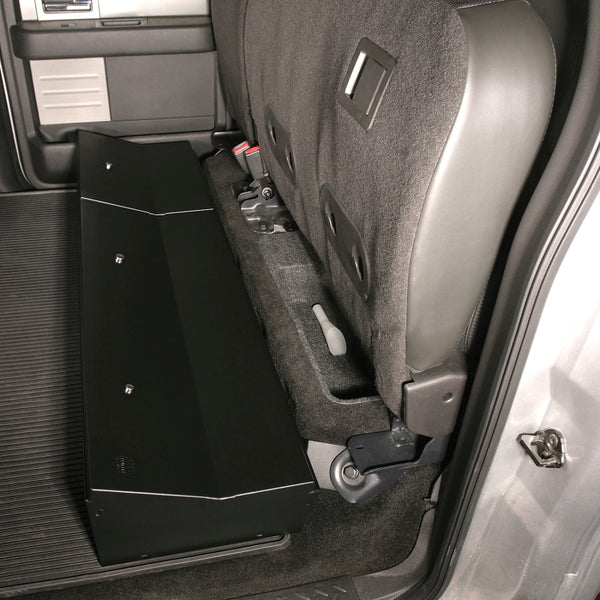 Tuffy Ford F150 Supercrew Underseat Lockbox Full Length W/ Keyed Lock