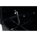 WEATHER GUARD MODEL 127-5-03 SADDLE BOX, ALUMINUM, FULL STANDARD, GLOSS BLACK, 10.5 CU FT