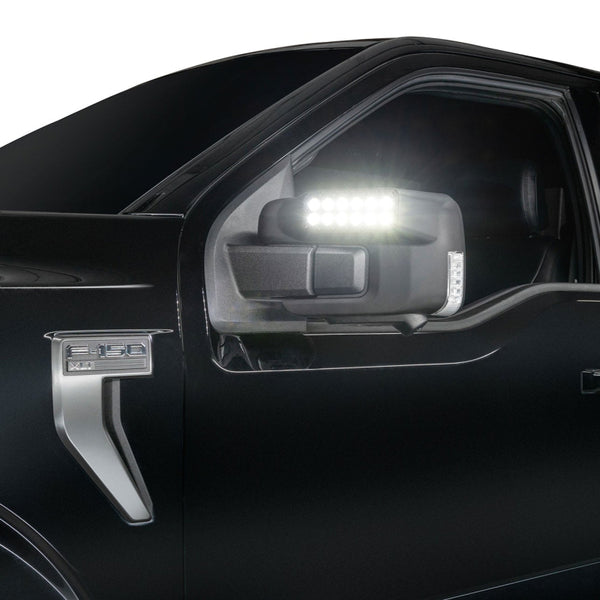 Oracle 21-25 Ford F150 LED Off-Road Side Mirror Ditch Lights - White LED