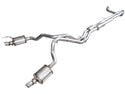 AWE Tuning 2021+ Cadillac Escalade 6.2L ESV 0FG Dual Exit Exhaust System (Reuses OE Tips)
