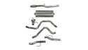 Corsa 2019-2025 Chevy Silverado 5.3L Crew Cab 3in Cat-Back Dual Rear Exit w/ Polished Tip