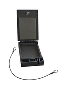 Tuffy Portable Safe- 10Inlx6 1/2Inwx2Int- Foam Lined