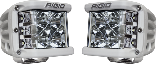 Rigid Industries D-SS - Flood - Set of 2 - White Housing