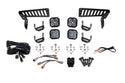 Diode Dynamics 18-21 Jeep JL Wrangler/Gladiator SS3 Cowl LED Bracket Kit - White Pro