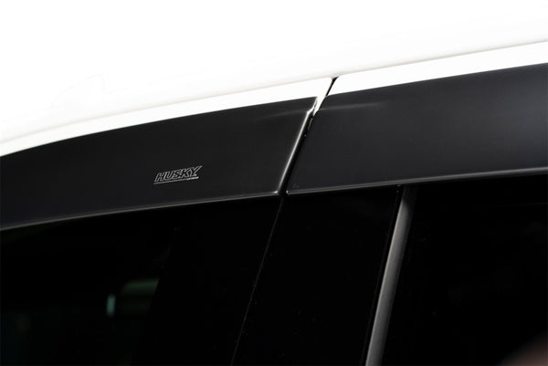 Husky Liners 15-25 Ford F-150 CC & 17-25 F-250/350/450 SD CC Ventvisor Low Pro (4pc) - Matte Blk