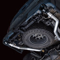 AWE Tuning 2021+ Ford F-150 Tremor (w/ Bumper Cutouts) 0FG Non-Resonated Catback -Diamond Black Tips
