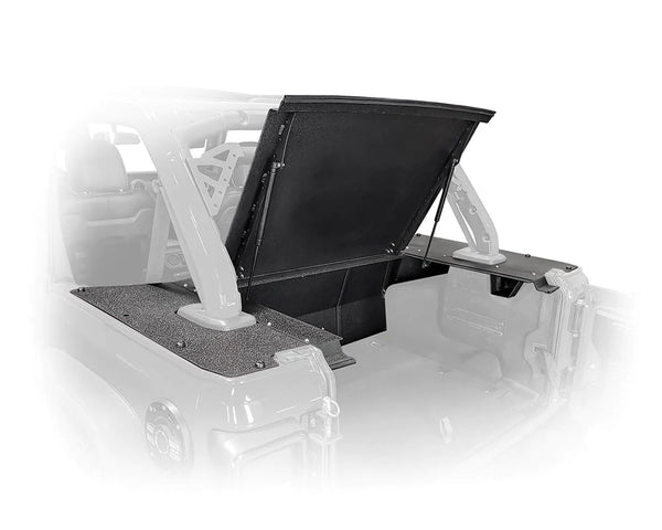 DV8 Offroad Rear Security Storage Cover 2018-24 Jeep Wrangler JLU 4 Door JLRS-01
