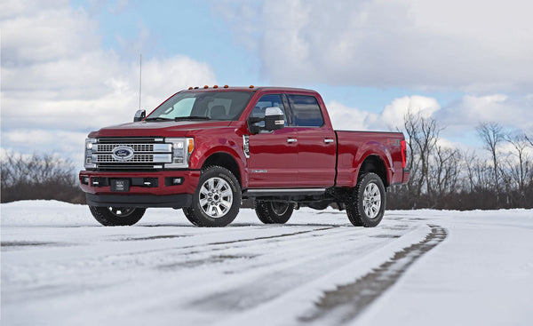 ReadyLift 2.5'' Coil Spring Leveling Kit w/ Trackbar reloc. 2020-25 Ford F250 F350 F450 Diesel 4WD