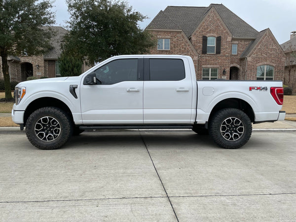 2021-24 Ford F150 Fox Performance 2.0 Coilover IFP Front Plus Rear Shocks 2