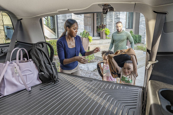 Husky Liners 2012 Honda Civic (4DR/Non-Hybrid) WeatherBeater Black Trunk Liner