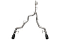 Corsa 2021-2025 Ford F-150 SuperCrew/5.5ft Bed 3.5L V6 Sport Cat-Back Dual Rear Exit-Black PVD