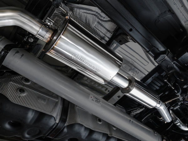 AWE Tuning 0FG Exhaust for 3rd Gen Toyota Tundra - Dual Diamond Black Tips