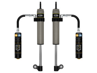 ICON 05-23 Toyota Tacoma Rear VS 2.5 Alum RXT Shock Absorbers Remote Resi w/ CDXS Pair