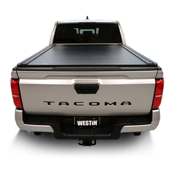 Westin 24-26 Toyota Tacoma 5ft. Bed Electric Retractable Tonneau Cover - Black