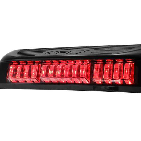 AlphaRex 16-23 Toyota Tacoma LUXX-Series LED 3rd Brake Light Black