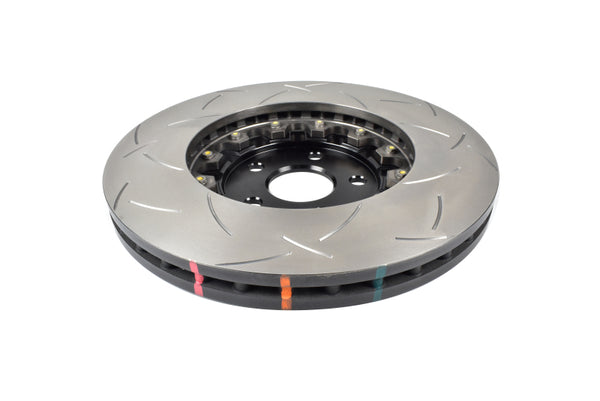 DBA 11-17 Jeep Grand Cherokee Trackhawk (6.2L V8) 5000 Series Slotted Front Brake Rotor w/Black Hat