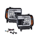 Form Lighting 2014 GMC Sierra LED Reflector Headlights (Pair)