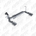 MBRP 07-14 Jeep Wrangler/Rubicon 3.6L/3.8L V6 Axle-Back Dual Rear Exit Aluminum Performance Exhaust
