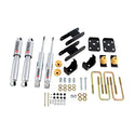Belltech LOWERING KIT 18-20 Chevy Colorado/Canyon All Cab/SB -0-3in F / -4in R w/ Street Perf Shocks