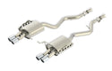 Borla 14-16 Chevrolet Silverado 1500 5.3L ATAK Catback Exhaust w/ Black Chrome Tips