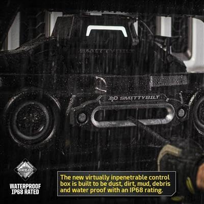 Smittybilt X2O Gen3 12K Waterproof Wireless Winch W/Synthetic Rope 98812